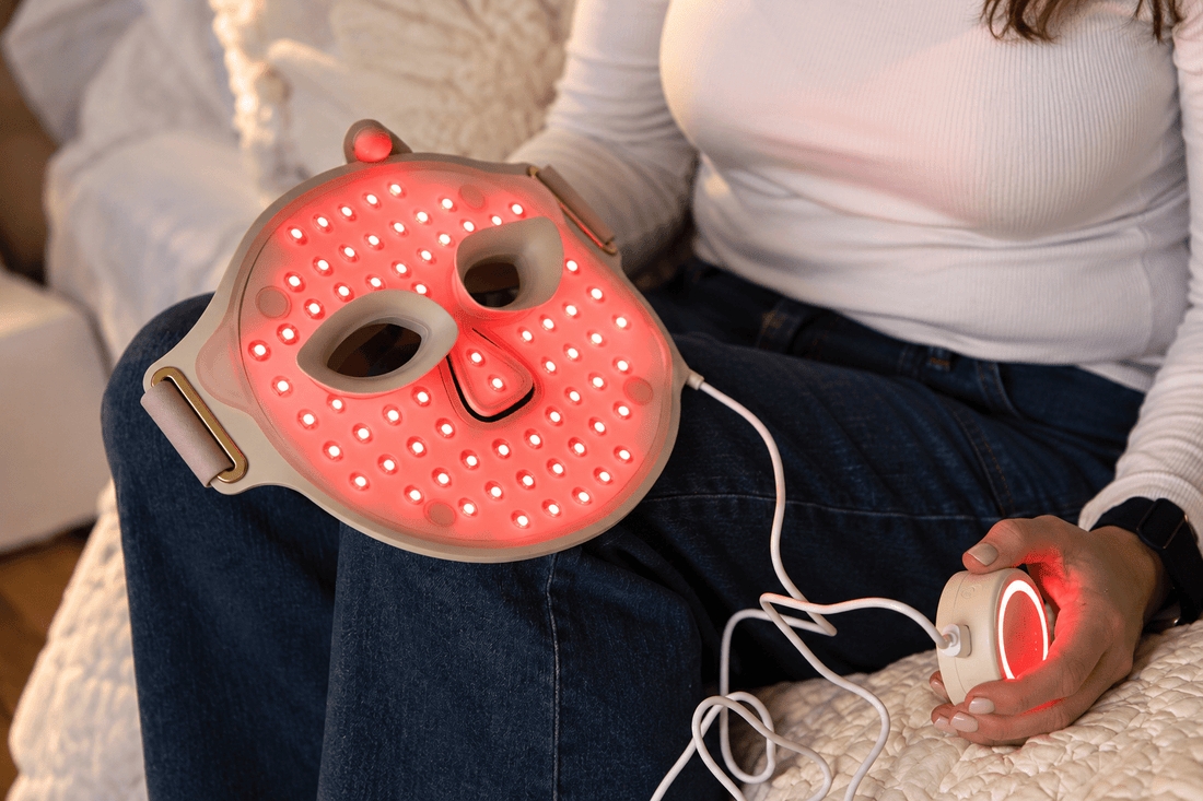 How to Use an LED Mask Alongside Retinol and Other Actives