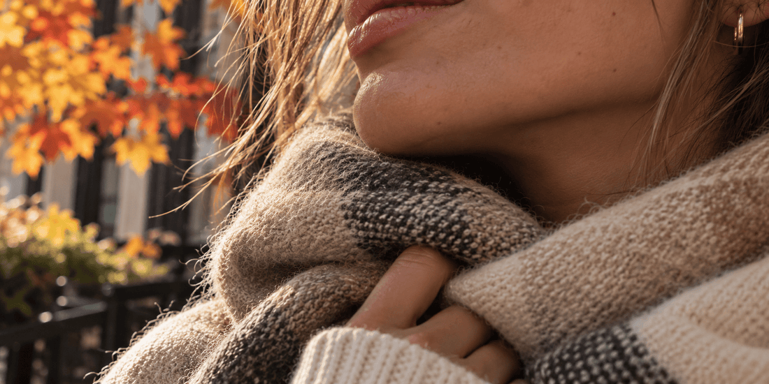 How to Prevent Skin Irritation From Scarves, Collars, and Fall Fabrics