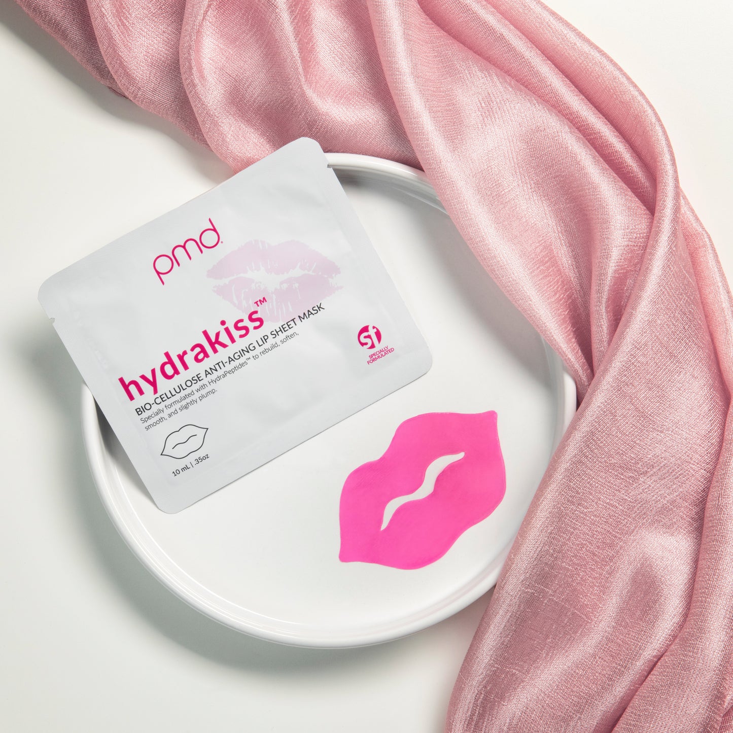 Hydrakiss Bio-Cellulose Anti-Aging Lip Sheet Mask